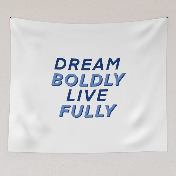 Item preview, Dream Boldly, Live Fully designed and sold by zestylemonshop.