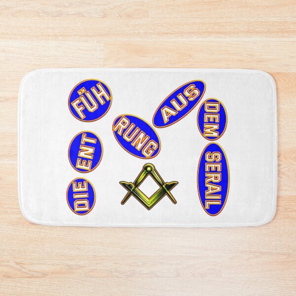 Item preview,  Opera the abduction to the seraglio - (M) Wolfgang.A Mozart - Masonic symbol designed and sold by Ralek.