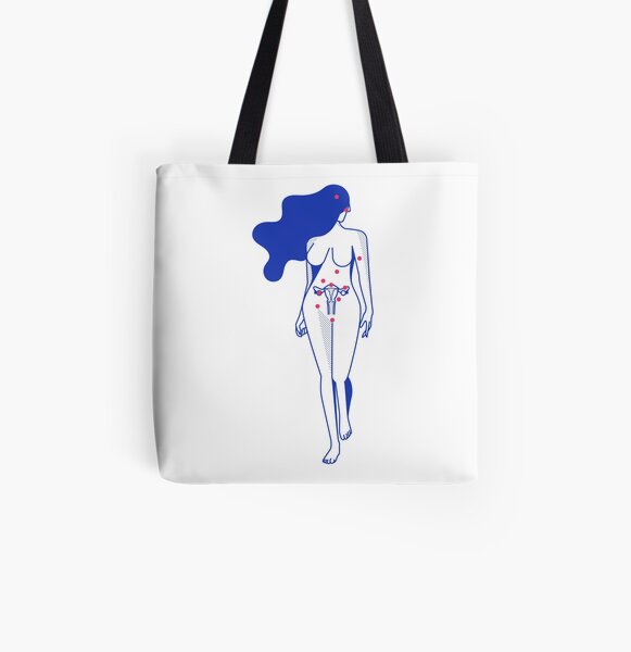 Endodame stor All Over Print Tote Bag