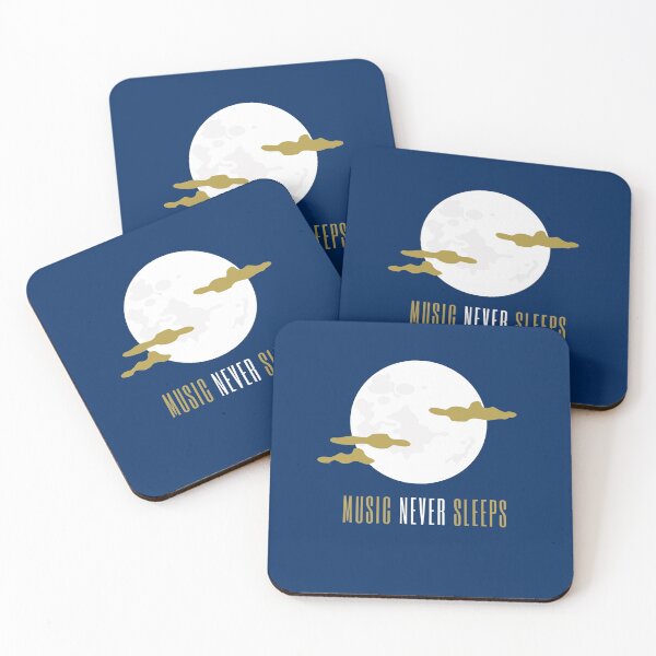 Item preview, Music Never Sleeps designed and sold by MattRyanCreates.