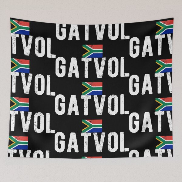Item preview, Gatvol 2021 Fed Up South Africa Flag designed and sold by d247.