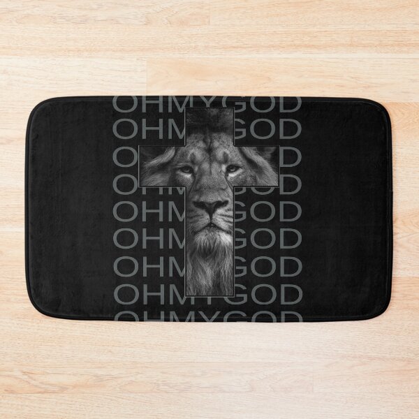 Item preview, Jesus Cross With Lion Face Faith In God designed and sold by chris299.