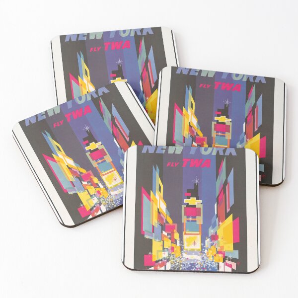 Item preview, Vintage New York City Travel Poster designed and sold by SFTStudio.