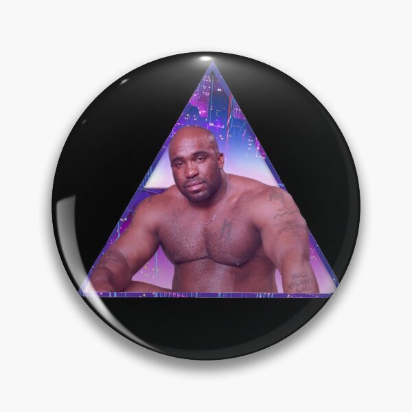 Item preview, Large Black Man "BARRY WOOD" 80s Aesthetic  designed and sold by Ettore13.