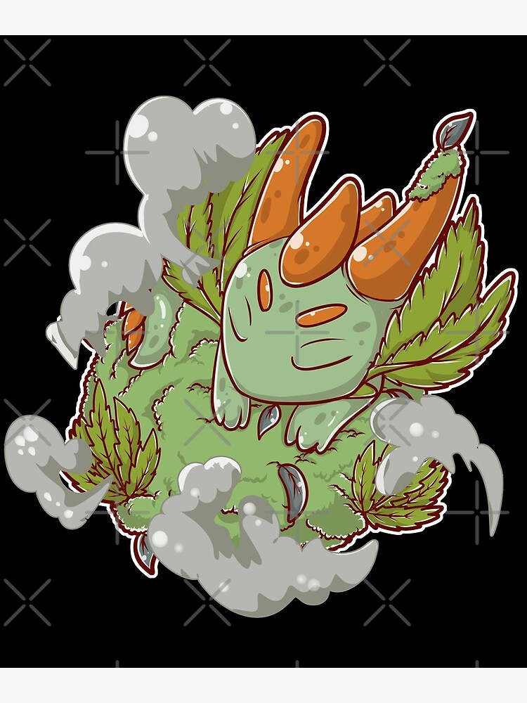"Puff The Magic Weed Dragon" Poster for Sale by MimicGamingCo Redbubble
