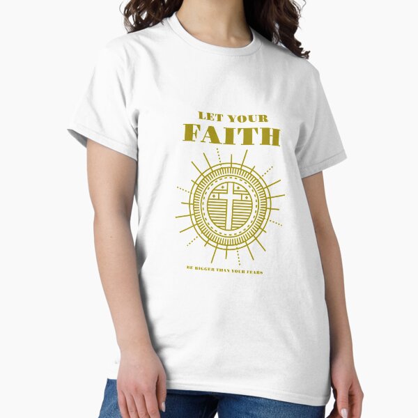 Item preview, Let Your Faith Be Bigger Than Your Fears designed and sold by Zwembad Vergelijker.