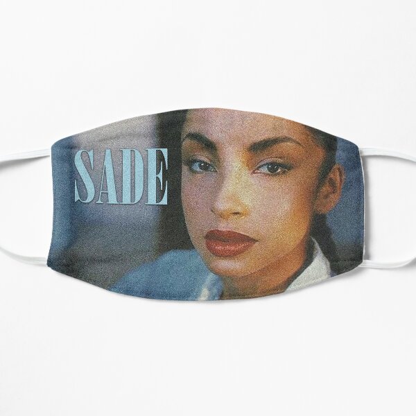 Sade in Light Blue Mask