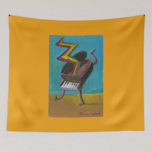 Item preview, Rainbow piano designed and sold by Diego Manuel Rodriguez.