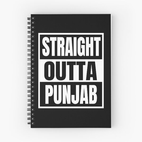 Item preview, Straight Outta Punjab designed and sold by MimsTees.