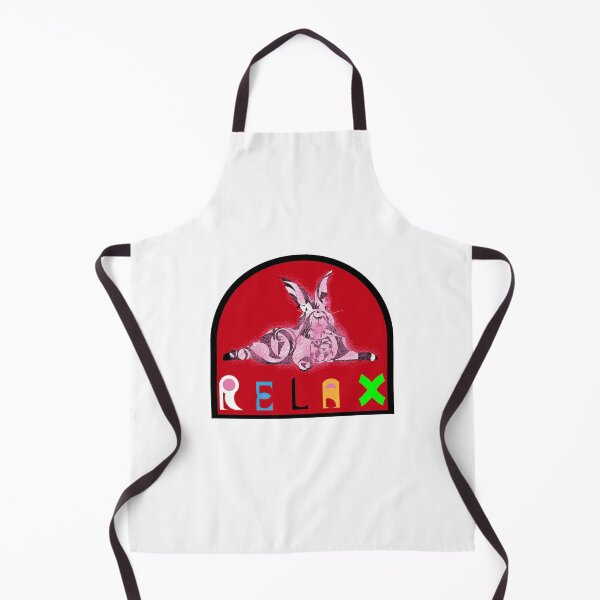 Item preview, “Relax Rabbit” Red v3- funny - nature - geometric - cute - pink - animals designed and sold by BDLVandFriends.