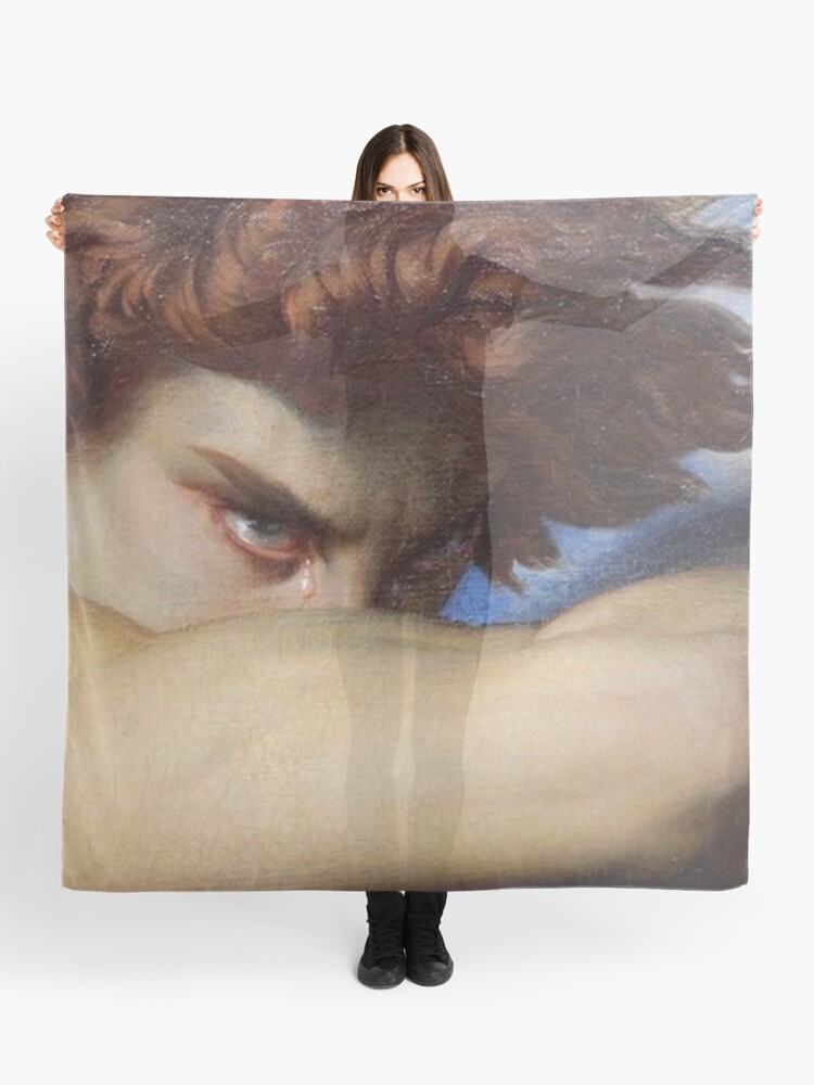 Fallen Angel by Alexandre Cabanel Scarf for Sale by VanillaBubble Redbubble