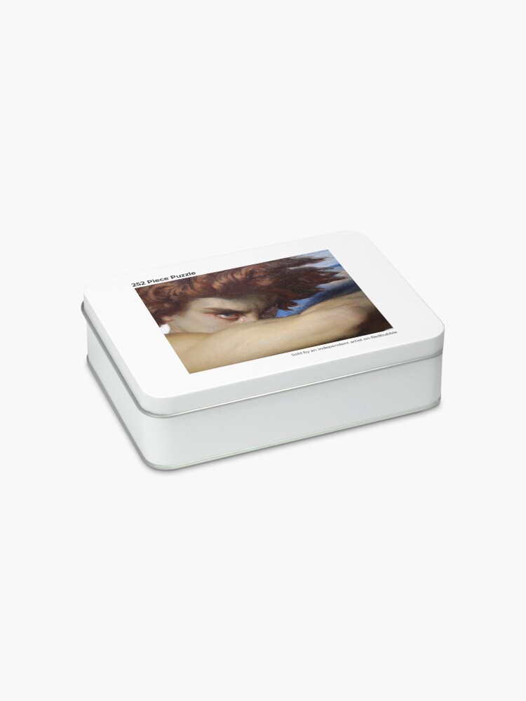 Thumbnail 2 of 3, Jigsaw Puzzle, Fallen Angel by Alexandre Cabanel designed and sold by VanillaBubble.