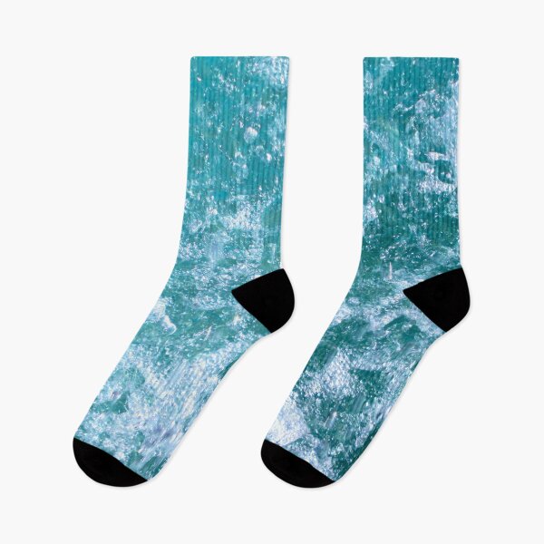 Item preview, turquoise blue sea, ocean, waves, water designed and sold by rhnaturestyles.