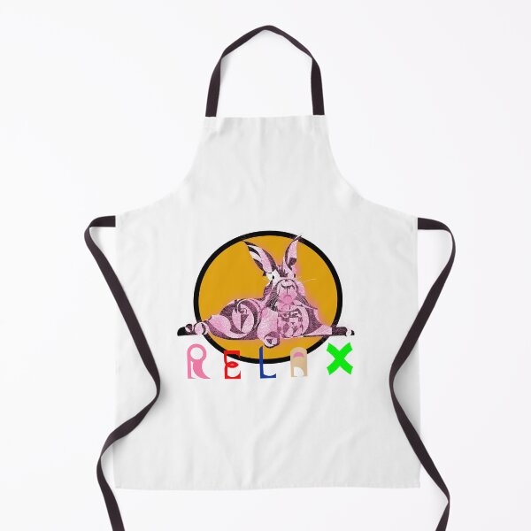 Item preview, “Relax Rabbit” Yellow v4- funny - nature - geometric - cute - pink - animals designed and sold by BDLVandFriends.