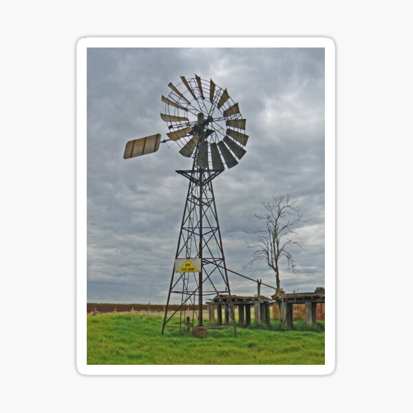 Old Windmill Sticker