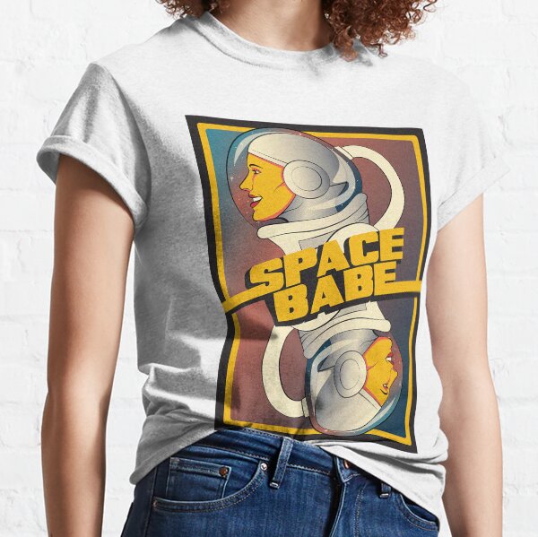 Space Babe T-shirt classique
