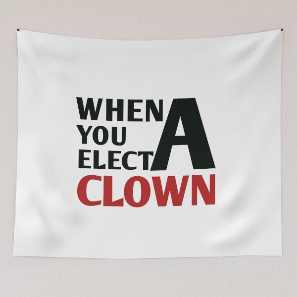 Item preview, president elect clown designed and sold by medbouk1.