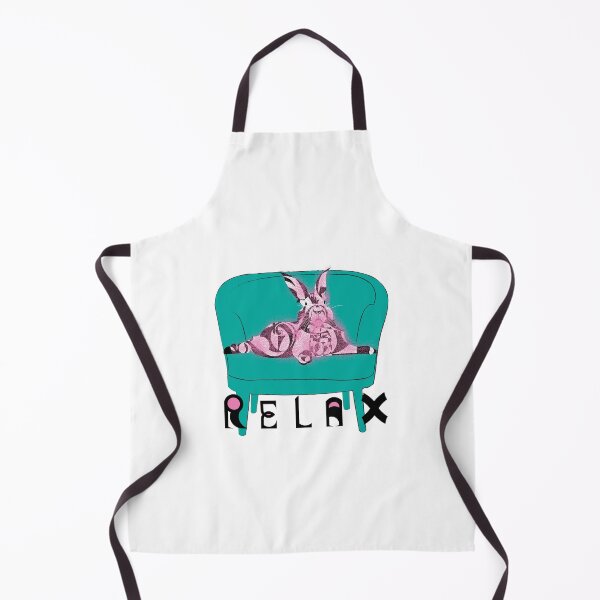 Item preview, “Relax Rabbit” blue v5- funny - nature - geometric - cute - pink - animals designed and sold by BDLVandFriends.