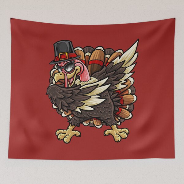 Item preview, Dabbing Thanksgiving Turkey designed and sold by SuperStuffStore.