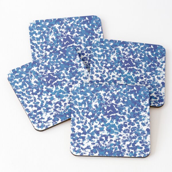 Item preview, Blue Polka Dot Paint Spots (blue/white) designed and sold by Design Minds Boutique.