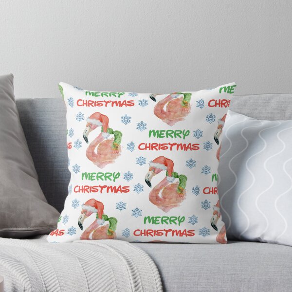 Item preview, Merry Chrismas flamingo  designed and sold by Designhub14.