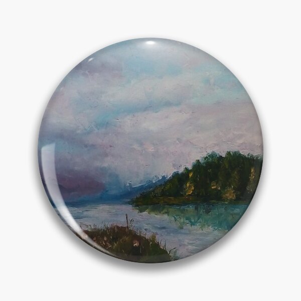 Item preview, Lake shore after a thunderstorm designed and sold by TaliArtiYa.