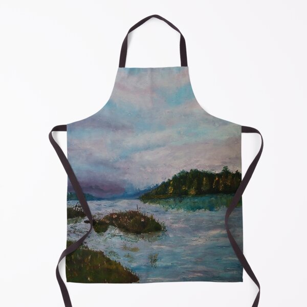 Item preview, Lake shore after a thunderstorm designed and sold by TaliArtiYa.