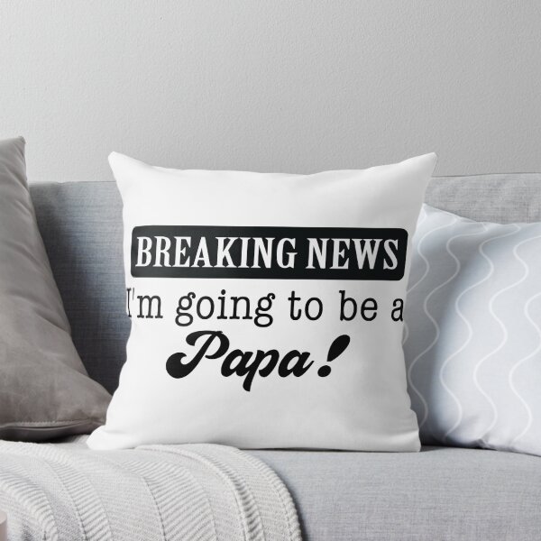 Item preview, Breaking News - I'm Going to be a Papa! designed and sold by LovenLaughter.