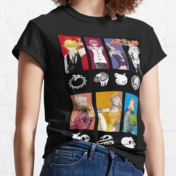 The Seven Deadly Sins | Nanatsu no Taizai | Anime Lightweight Classic T-Shirt