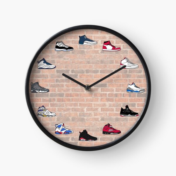 Jordan Sneaker Clock Sale by WalkDesigns | Redbubble