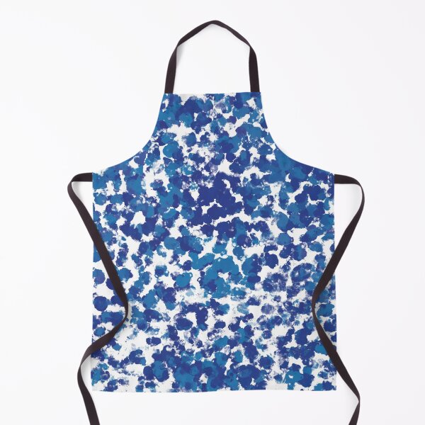 Item preview, Blue Polka Dot Paint Spots (blue/white) designed and sold by Design Minds Boutique.