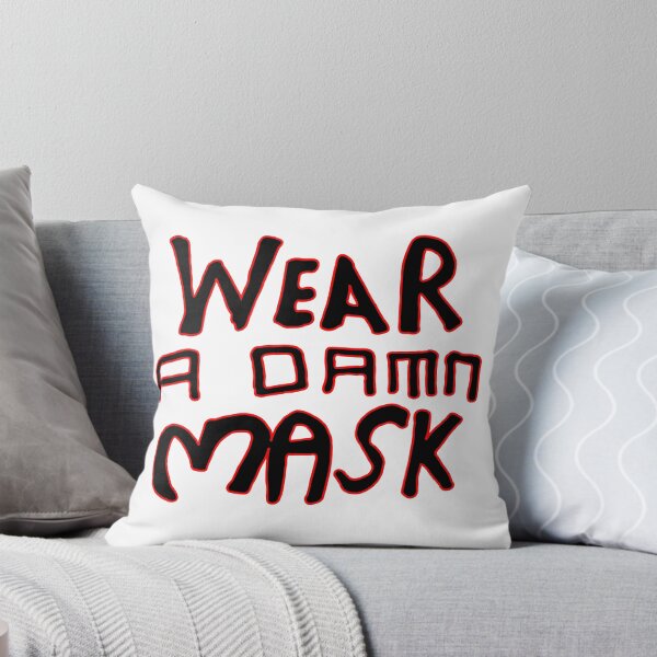 Item preview, Wear a Damn Mask!  designed and sold by pereirashop.