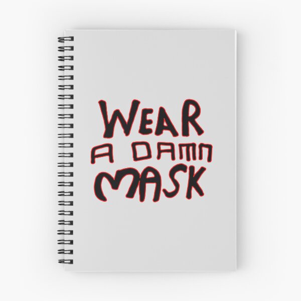 Item preview, Wear a Damn Mask!  designed and sold by pereirashop.