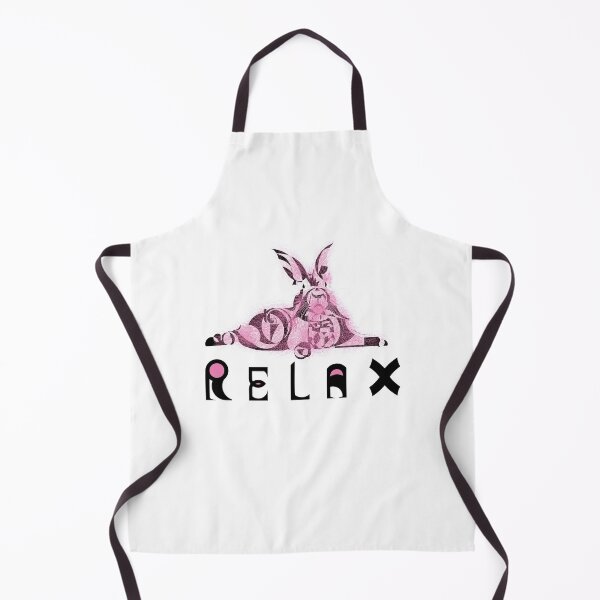Item preview, “Relax Rabbit” v2 - funny - nature - geometric - cute - pink - animals designed and sold by BDLVandFriends.
