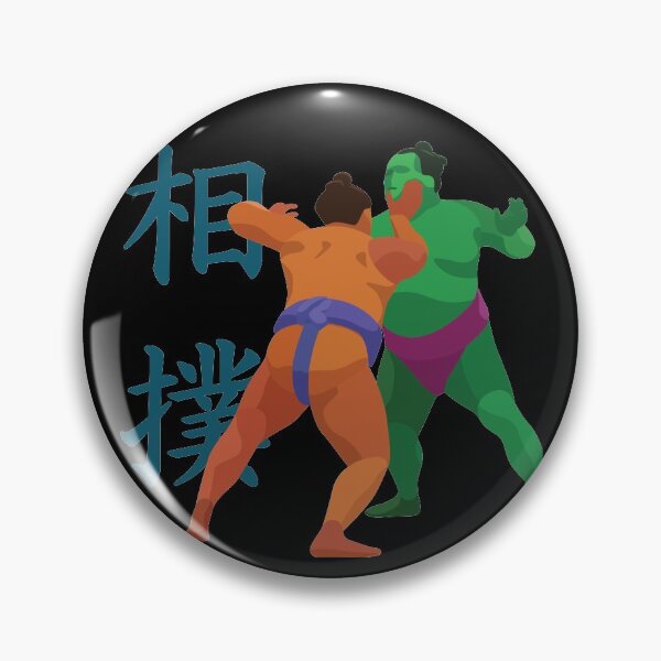 Item preview, Sumo Wrestling Popart - Slap in Orange designed and sold by theplumwolf.