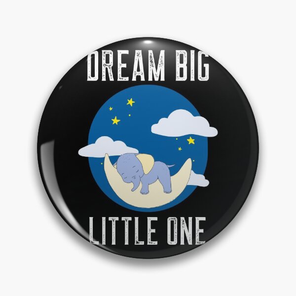 Item preview, Dream Big Little One - Cute Elephant  designed and sold by ChaseCoClothing.