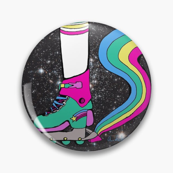 Item preview, Rainbow Pop Art Outer Space  designed and sold by Intergalactic Unicorn: Art by Anna Schmidt.