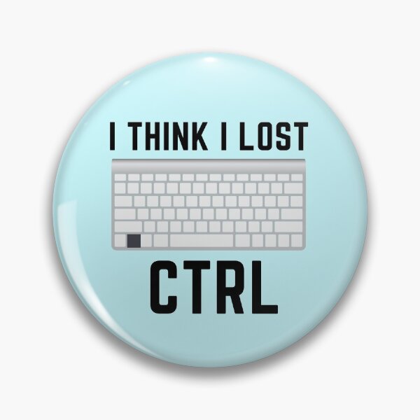 Item preview, I Think I Lost Control designed and sold by luchik-and-co.