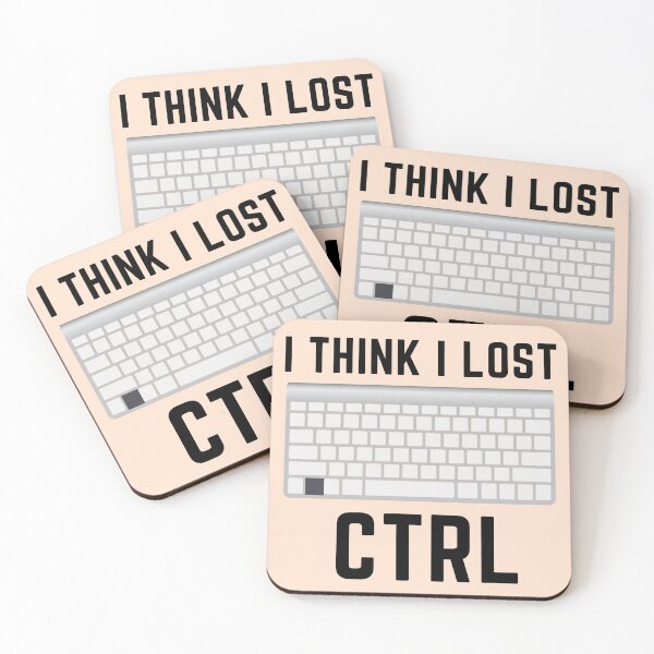 Item preview, I Think I Lost Control designed and sold by luchik-and-co.