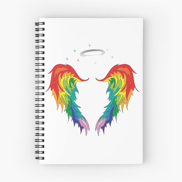 Item preview, Rainbow Angel Wings designed and sold by savanamms6.