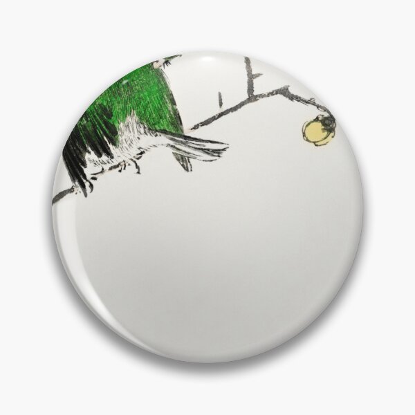 Item preview, fairy pitta and japanese allspice illustration 43380643911 designed and sold by Bird-Lore.