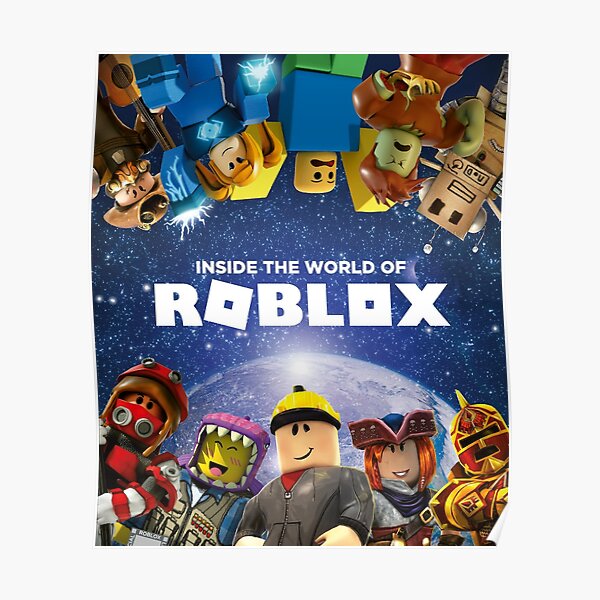 Roblox Posters Redbubble - touring fans houses roblox meepcity indoor playgrounds youtube