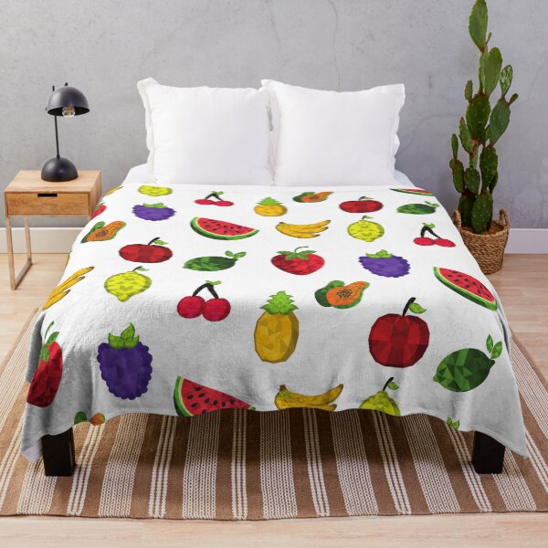 Item preview, Abstract Polygon Fruits Sticker Pack designed and sold by SAVWIS.