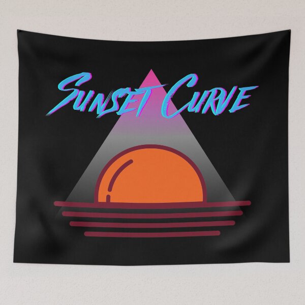 Item preview, Sunset Curve Neon Black designed and sold by ckylin.