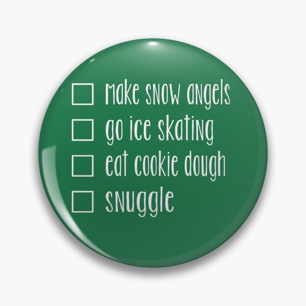 Item preview, Elf Christmas Movie To Do List: Snow Angels, Ice Skating, Cookie Dough, Snuggle Buddy Will Ferrell Funny designed and sold by starkle.