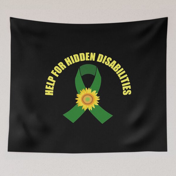 Item preview, Help for hidden disabilities Sunflower lanyard  designed and sold by Sunflowerforher.