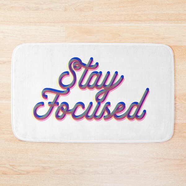 Item preview, STAY FOCUSED (out of focus)  designed and sold by starkle.