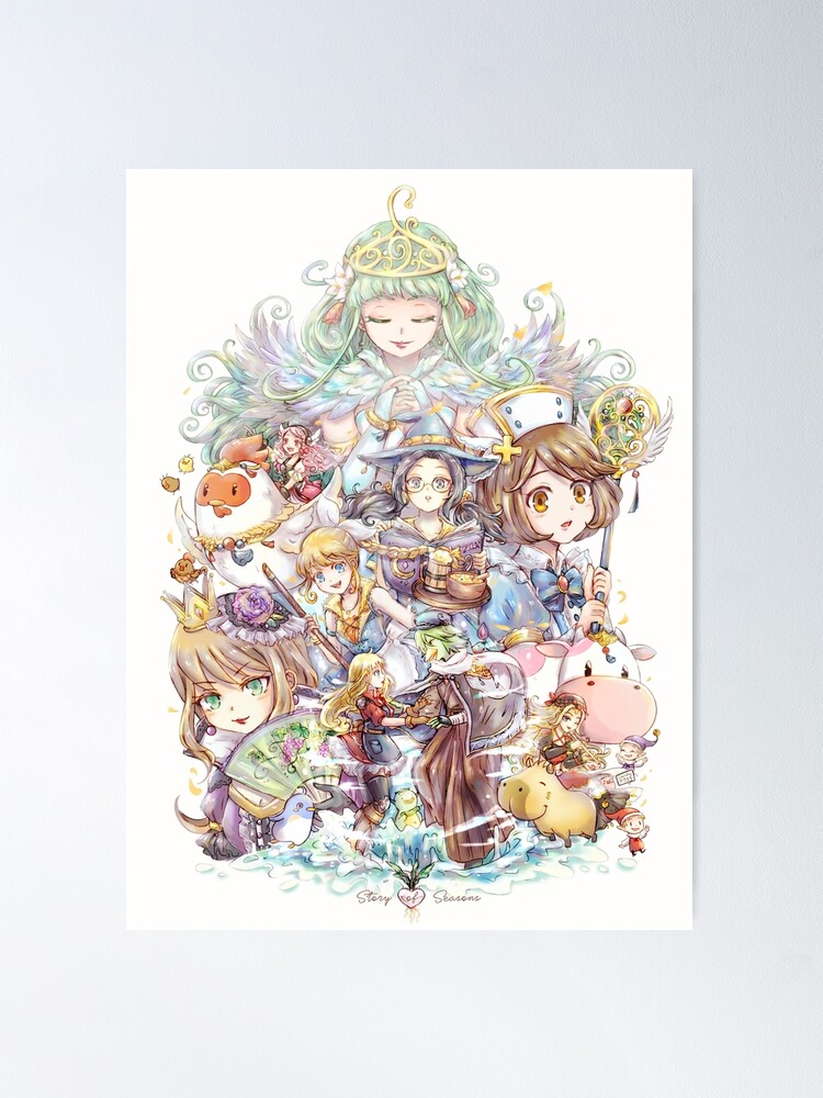 Alternate view of Fantasy Harvest Moon / Story of Seasons Friends of Mineral Town Poster