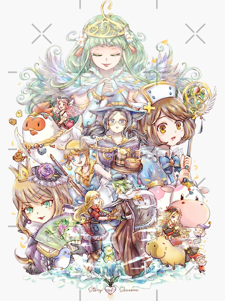 Fantasy Harvest Moon / Story of Seasons Friends of Mineral Town by candypiggy