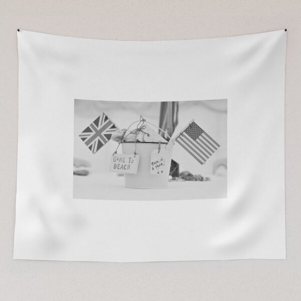 Item preview, Off on Vacation (black and white) designed and sold by Sonja Martin Photography.
